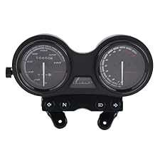 Motorcycle Speedometer, Odometer, Tachometer, Fit for YBR 125