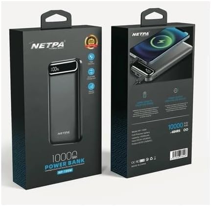 Desingshop Premium Seri 10000 mAh Taşınabilir Şarj Cihazı, 100W Hızlı Şarj, Güç Bankası