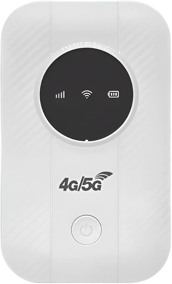 Free Internet in Pockets Pocket WiFi, Satellite Connection, No Limits, 5G Compatible, Connect 12 Devices Simultaneously, No Contract Required, Unlimited, Built-In 4 Antennas, Fast and