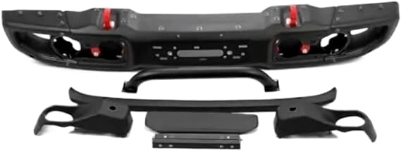 Front Bumper Compatible with 2018-2025 Jeep Wrangler JL 2020-2025 Jeep Gladiator JT 10th Anniversary Style 2DR 4DR Models with PD