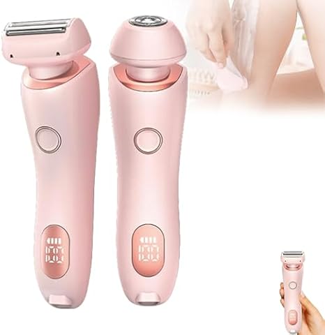 Electric Waterproof Shaver for Women,2 in 1 Portable Rechargeable Bikini Trimmer Wet & Dry (#01)
