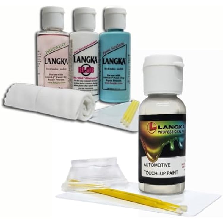 Langka Paint Chip Repair Kit and 1oz Touch-Up Paint Compatible with 2019, Lincoln, MKC, ARM7408, Iced Mocha Pearl.