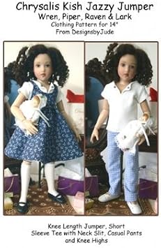 Jazzy Jumper Printed Sewing Pattern 14" Kish