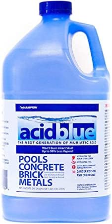 Acidblue, The Next Generation of Muriatic Acid | Buffered, Low-Fume Muriatic Acid