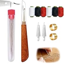 Big Eye Steel Needles Set, 2025 New Stainless Steel Sewing Needles Kit for Hand Sewing, Portable Long & Thin Handmade Quilting & Sewing Needles Kit for DIY Sewing (37 Pcs)