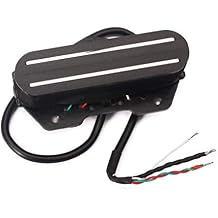 Dual Rail Humbucker Pickup Guitar Bridge Pickup for Tele Style Electric Guitar Replacement Parts