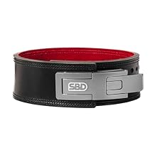 SBD Premium 13mm Powerlifting &amp; Weight Lifting Belt British Manufactured Gym Belt for Squats, Deadlifts &amp; Strength Training Lever Weight Lifting Belt