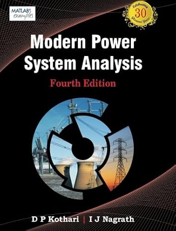 Modern Power System Analysis, 4e