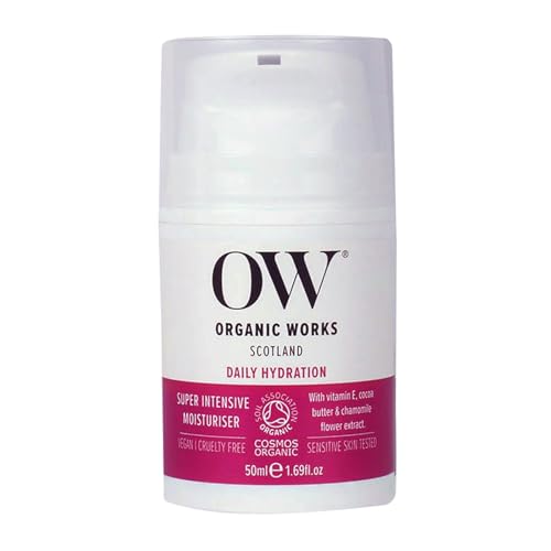 Daily Hydration Super Intensive Moisturiser by Organic Works for Unisex - 1.69 oz Cream
