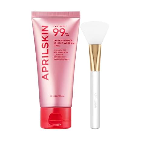 APRILSKIN TXA Overnight Wrapping Mask with Jelly Brush
