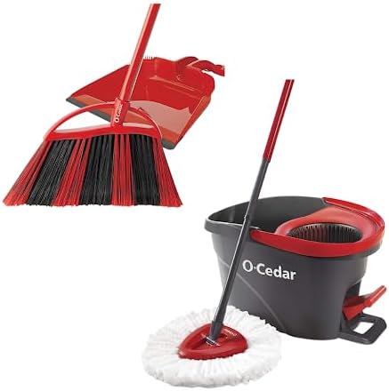 O-Cedar EasyWring Standard with OneSweep Broom Variety Pack