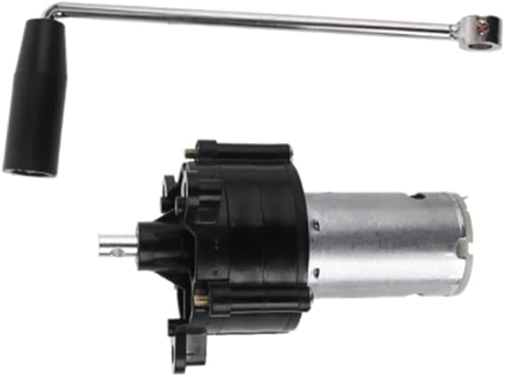Wind Hydraulic Generator Hand Crank Dynamo Miniature Hand Crank Emergency Dynamo Motor Silver
