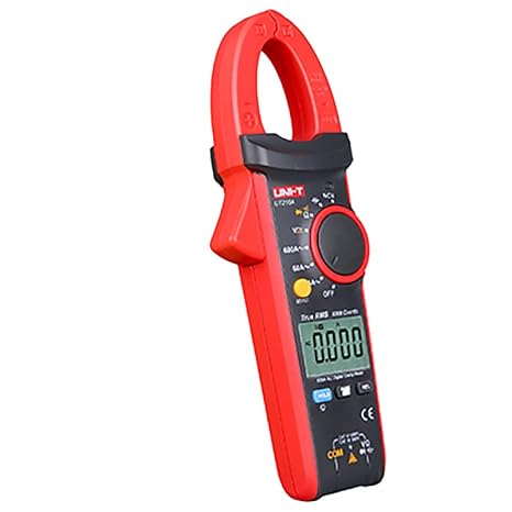 UNI-T Uni-Trend Multimeter clamp Meter UT216 Series True RMS Digital clamp Meter UT216A UT216B UT216C UT216D 600A MAX/MIN/Relative Modes NCV Flashlight VFC Current Clamps Current clamp Meter(UT216A)