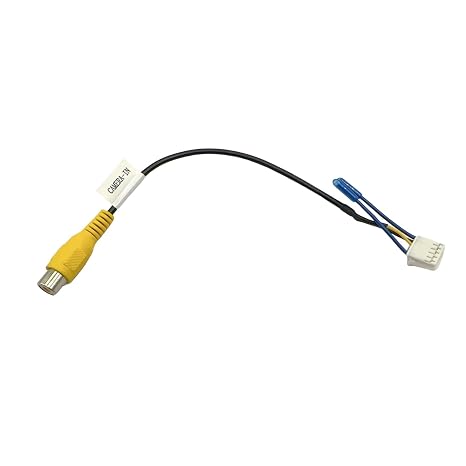 10 Pin Backup Camera Cable Wiring Harness Adapter Connector Video Input Aftermarket Radio Compatiable with Android Car Stereo RCA Wiring Harness Connector