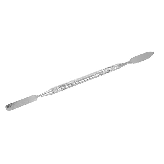 Modeling Scar Wax with Stainless Steel Double Ended Spatula Applicator for Special Effects FX Makeup, Theatrical Makeup, Halloween Fake Wound Moulding, Scars Prosthetics