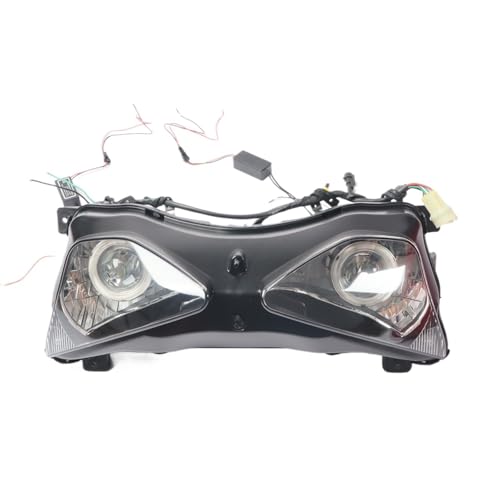 Motorcycle Front Light Assembly Compatible For Kawasaki ZX-6R ZX6R ZX6 ZX636 2003 2004 Motorcycle Headlight