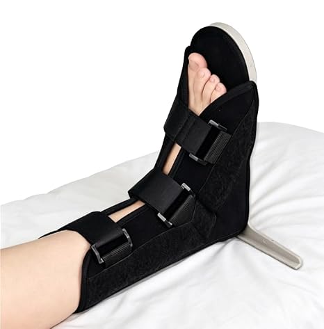 Professional Foot Fracture Boot Ankle Fracture Fixation Short and Compact Ankle Support Boot Brace for Achilles Tendon Surgery, Planar Fasciitis Tendonitis-For Bed Rest / Sitting Only, Not for Walking