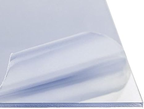 SIBE-R PLASTIC SUPPLY Polycarbonate Sheet 1/4" (6 mm) x 10" x 48" - Clear