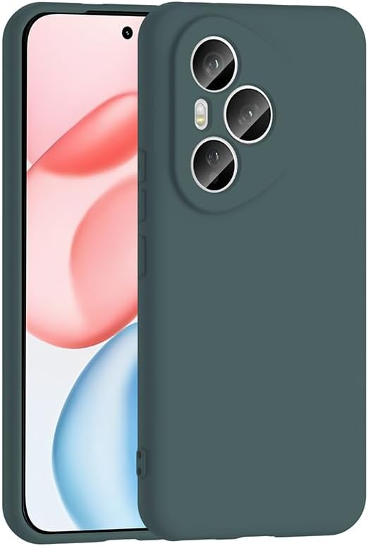 Case Compatible with Coverzone Honor 400 Pro Z-Mara Launch Vieri Full Protection Back Cover Camera Protection Smooth Surface with Protrusion Dark Green