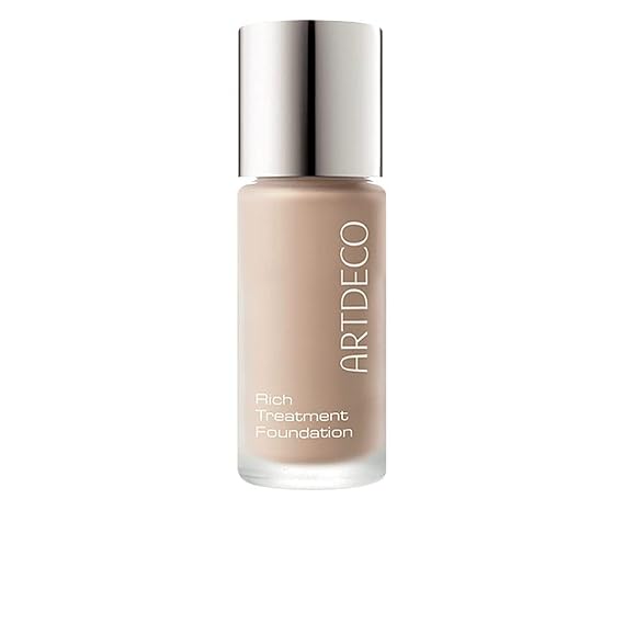 ARTDECO Rich Treatment Foundation - Cashmere Rose N15 - Conceal Imperfections & Create Flawless Complexion - Long-Lasting - Even & Velvety-Smooth Finish - Water-Resistant - Vegan Makeup - 0.67 Fl Oz