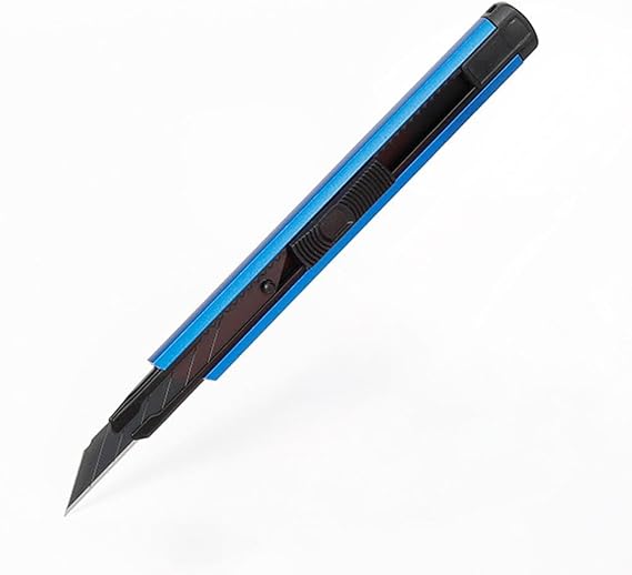 WORKPRO WP212012 9MM Alüminyum Kasa Cep Askılı Maket Bıçağı (MAVİ)