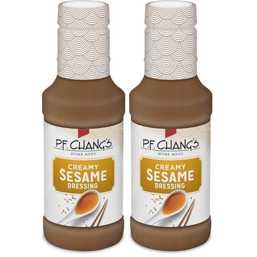 P.F. Changs Home Menu Salad Dressing, Creamy Sesame 16 fl oz. Pack of 2