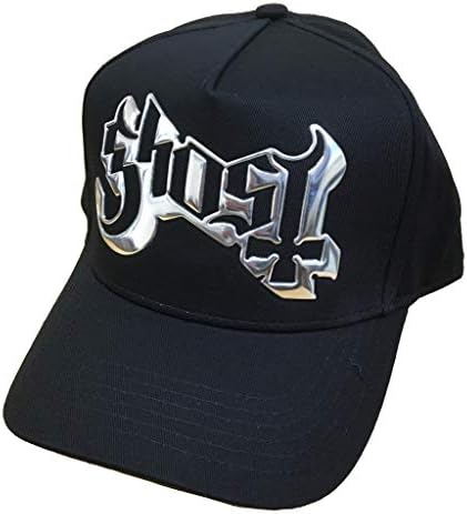GHOST Silver Logo Baseball Cap