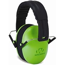 Walker's Youth Childrens Low Profile Padded Headband Adjustable Folding Noise-Reducing Hearing Protection Earmuffs