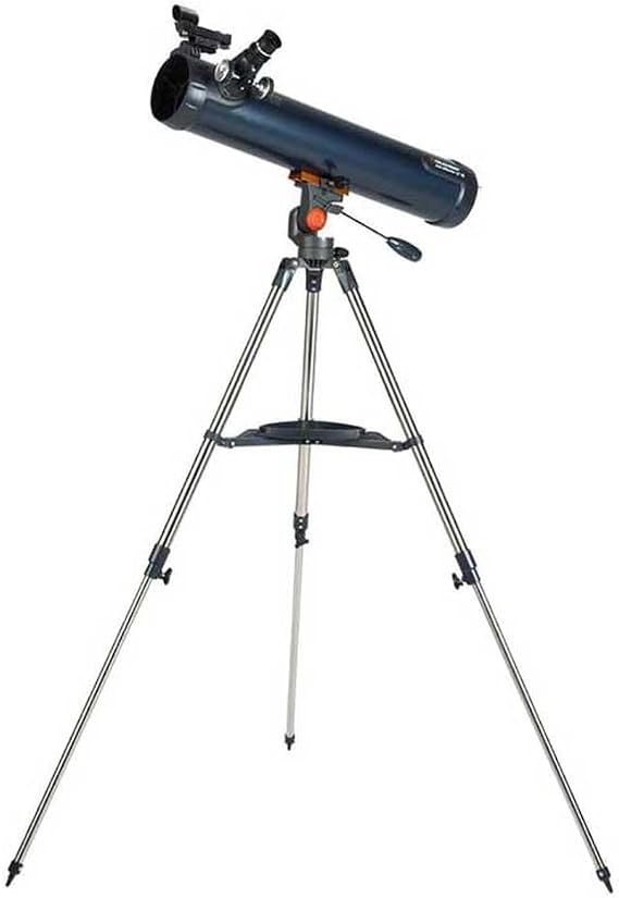 Celestron AstroMaster LT 76AZ Newtonian Telescope Easy-to-Use Telescope for Beginners with Full-Height Tripod Included Bonus Astronomy Software Package