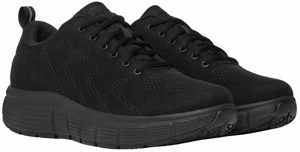 KIRKLAND Signature Men's Sneaker Comfort Walker Shoes, Black - US Size 12
