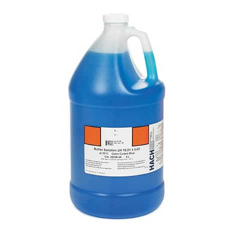 Hach Buffer Solution, pH 10.01 (NIST, Color-Coded Blue, 4L, 2283656