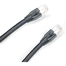 Elite Core SUPERCAT6 |Ultra-Durable Shielded Tactical CAT6 | Booted RJ45 Connectors | 15' ft, 15 (SUPERCAT6-S-RR-15)