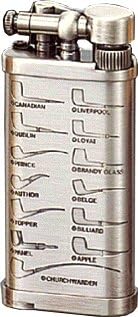 IM Corona Old Boy Pewter Butane Lighter