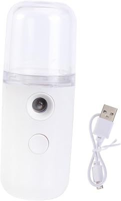 Portable USB Rechargeable Nano Facial Sprayer Humidifier Handheld Cool Mist Sprayer for Moisturizing and Pore Shrinking for Women and Travel