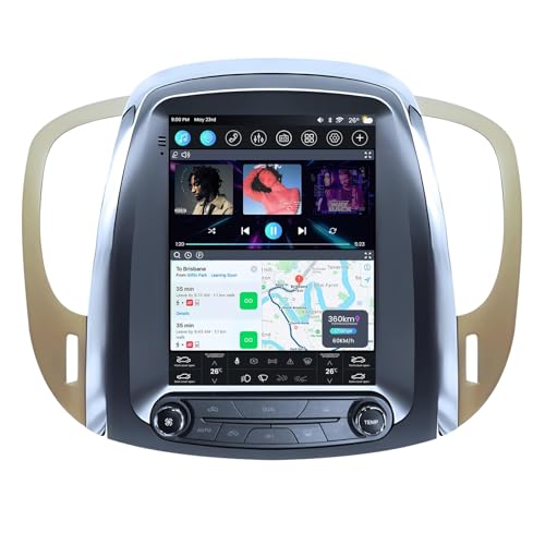 [4Core  64GB] Car Radio Stereo for Buick Lacrosse 2010-2013: 10.4 T-Style 1024  768HD Touch Screen Replacement - CarPlay Andriod Auto BT5.0 Voice Control 5G-WiFi GPS FM SWC Backup Camera