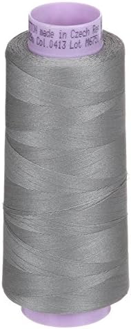 Mettler Silk-Finish Cotton Thread, 2000 yd/1829m, Titan Gray