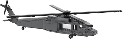 Helicopter Building Kit for Adults - Sikorsky UH-60 BK Hawk Helicopter Model Kits, Military Airplane Building Blocks, Military Aircraft Building Bricks MOC-29506 810PCS