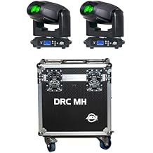 Audiosavings Bundle: (2) ADJ Focus SPOT 5Z 200 Watt Cool White LED DMX Moving Head Spot Light Bundle with (1) ADJ DRC MH Case for (2) ADJ Focus Spot 4Z/5Z/Focus Beam/Flex/Three Z (Items 3)