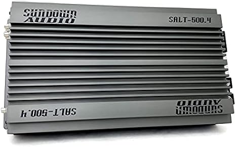 Sundown Audio SALT-500.4 Series 2000W RMS 4 Channel Car Amplifier
