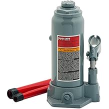 Pro-Lift B-006D Grey Hydraulic Bottle Jack - 6 Ton Capacity