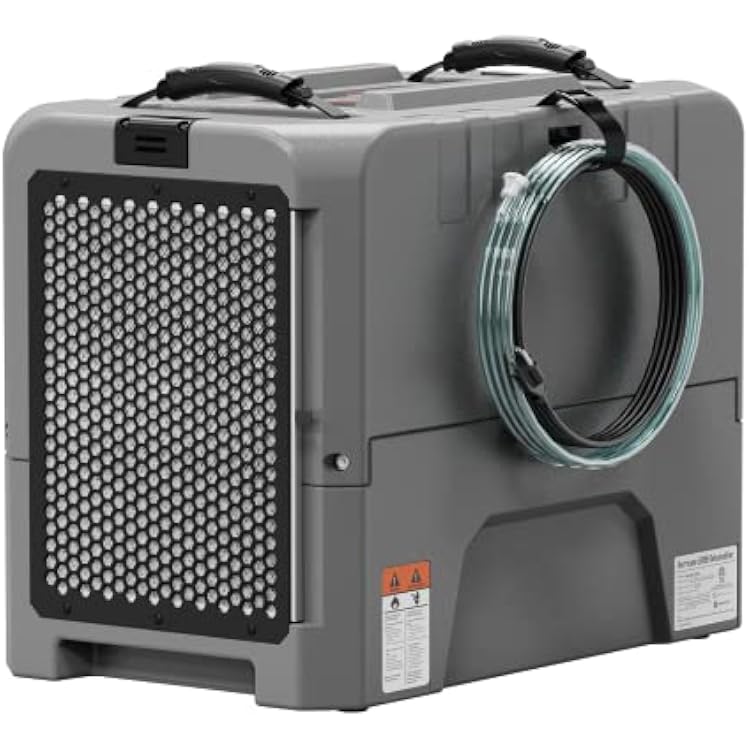 Abestorm LGR Commercial Dehumidifier, 180 PPD Crawl Space Dehumidifier with Pump, Drain Hose, Auto Defrosting Dehumidifiers for Crawl Space, Large Space, Basement, Industrial Use