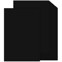 100 Sheets Black Cardstock 11x17 Thick Paper, Goefun 80lb Heavyweight Legal Printer Paper for Halloween, Arts, Crafts, Ledger, Tabloid, Posters