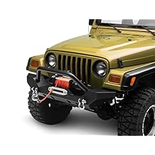 Barricade Off Road Adventure HD Front Bumper 4x4 Styling Fits Jeep Wrangler YJ & TJ 1987-2006