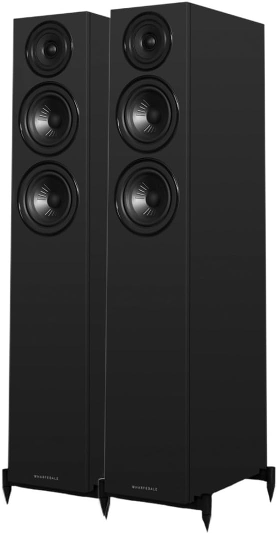 Wharfedale Diamond 12.3i Floorstanding Speakers (Pair) (Black)