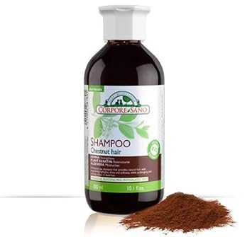 Corpore Sano Chestnut Henna Shampoo-Certified Organic Growing 10.1 Fl.oz/300ml.