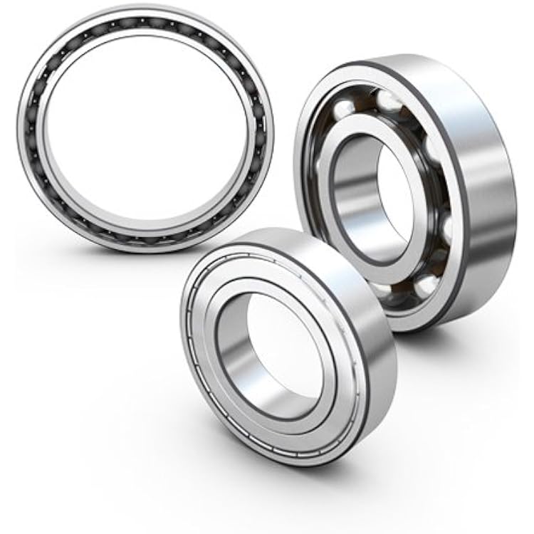 SKF 62206-2RS1 RadialDeep Groove Ball Bearing - Round Bore, 30 mm ID, 62 mm OD, 20 mm Width, Double Sealed, C0 Internal Clearance