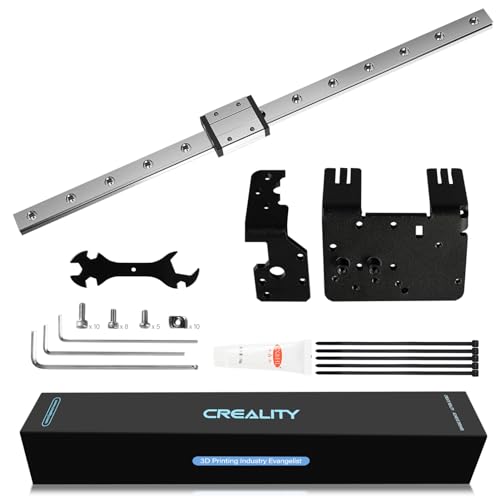 Creality Ender 3 X Axis Linear Rail Guide Kit MGN12 Bearing Stainless Steel Guideway Slider with Back Plate for Stock HotendSprite Exturder Pro of Ender 3 V2  Pro 3D Printer320mm C-Type