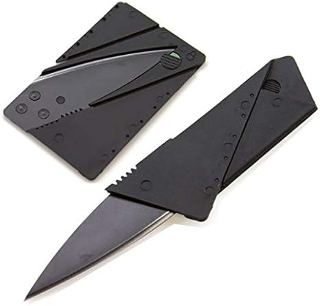 General Credit Card Shaped Knife (Without Box) - Stainless Steel, Polypropylene (PP) - Credit Card Shaped Knife