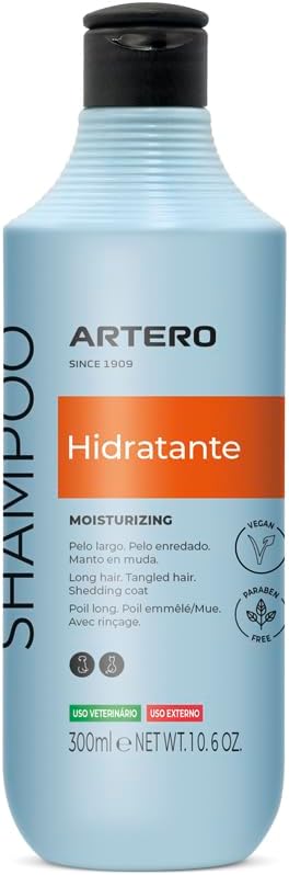 Artero Hidratante Moisturizing Dog Shampoo 10.1 fl oz (300 ml)