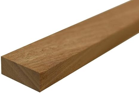African Mahogany Cutting Board Lumber - 3/4" x 2" (4 Pieces)